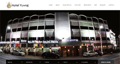 Desktop Screenshot of hotelyuvraj.com